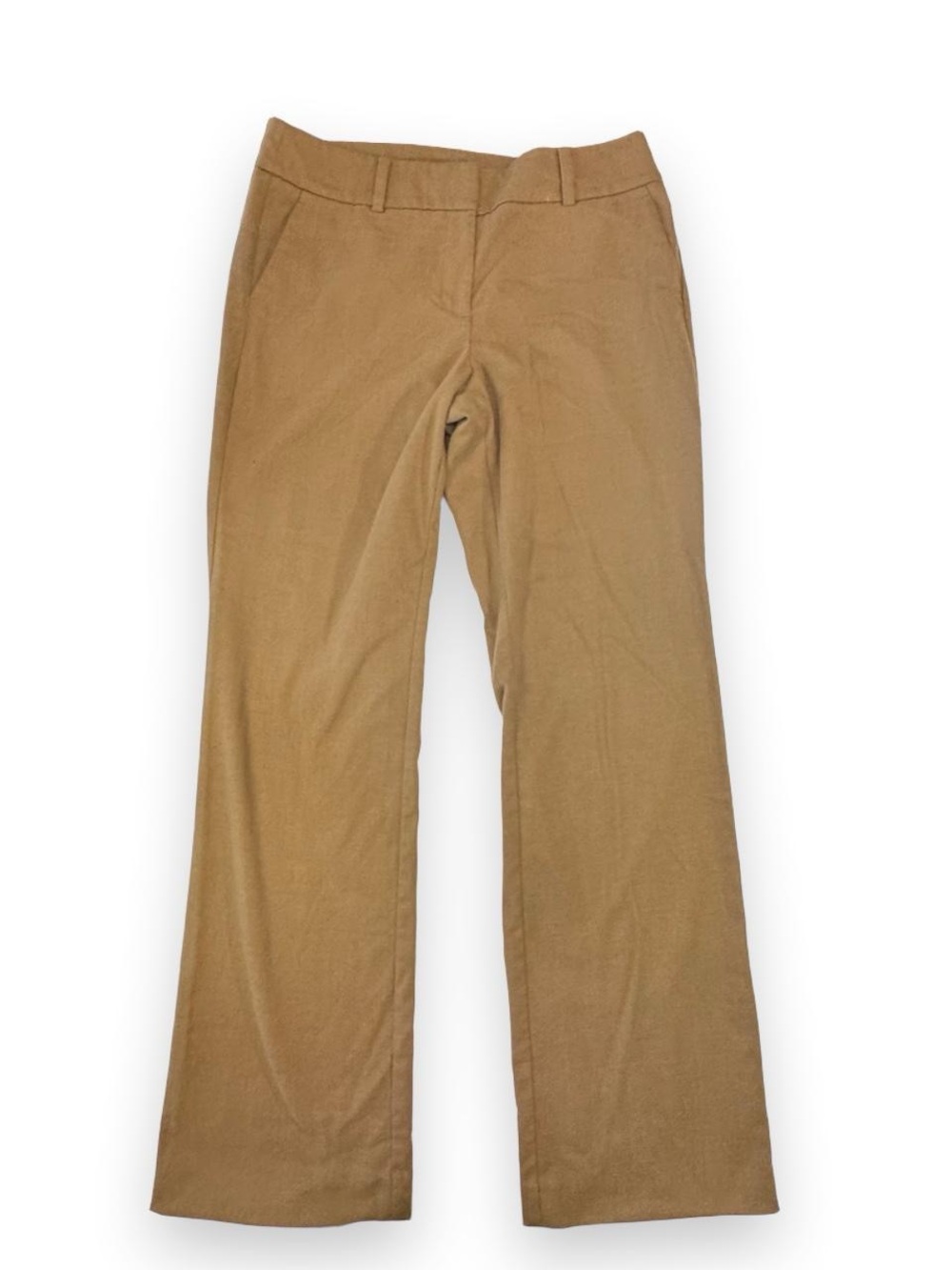 LOFT Outlet Trouser Pants Size 10 Brown Herringbone Preppy Office Fall Fashion